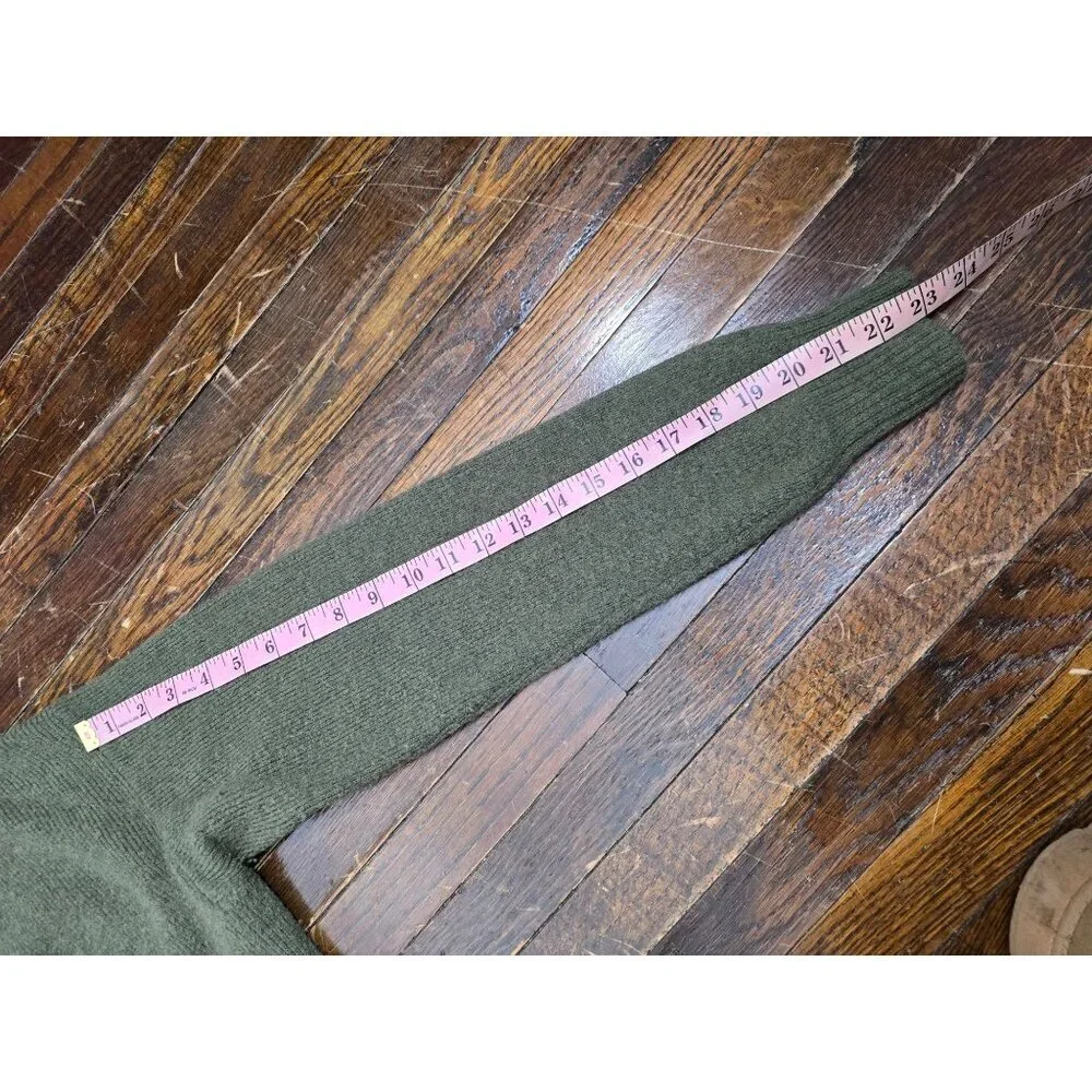 J. Crew Olive Green Long Cardigan Sweater Medium